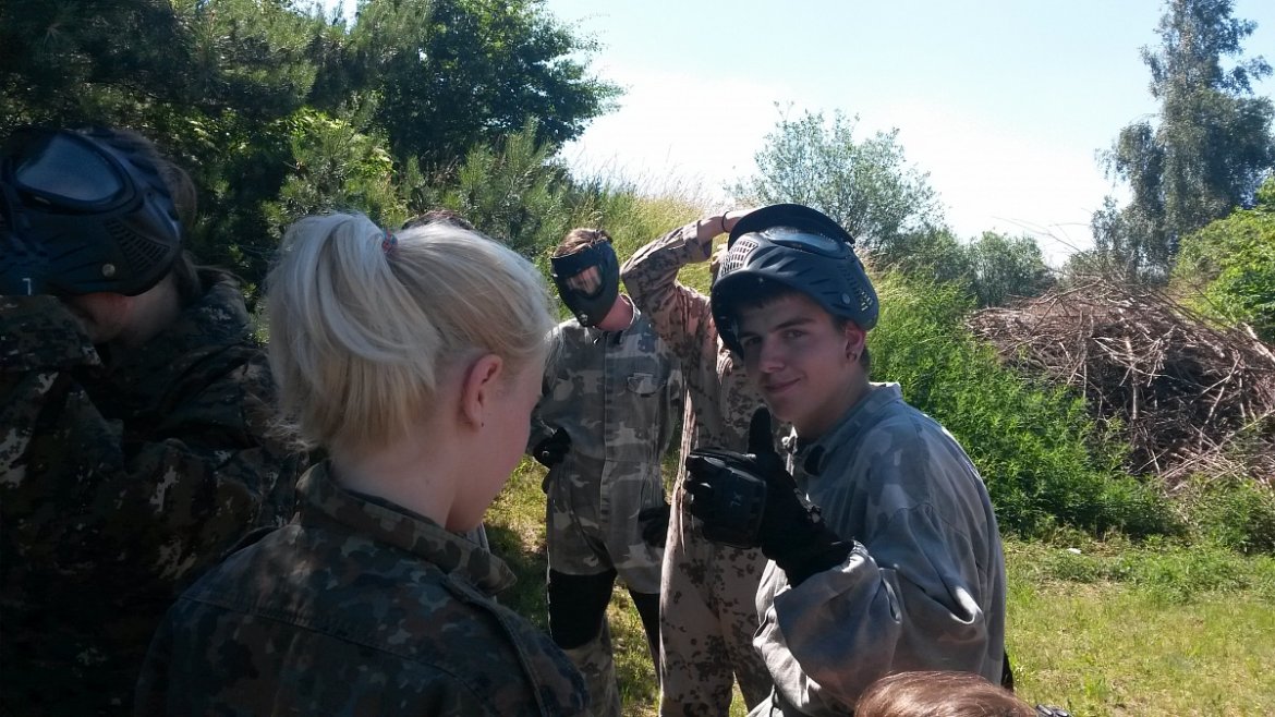 Třídní výlet na paintball